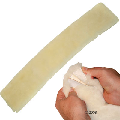 Fourreau de sangle en fourrure d'agneau - 80 cm chez Zooplus FR - BE