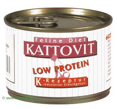 Kattovit Low Protein 12 x 85 g - agneau chez Zooplus FR - BE