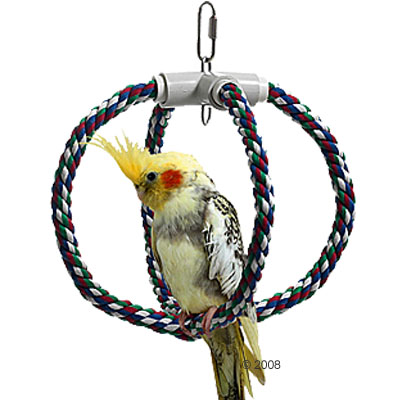 Balan�oire en coton ""couronne"" - 14 cm de diam�tre chez Zooplus FR - BE