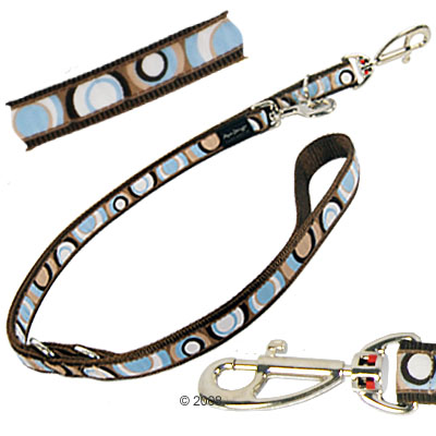 Laisse réglable Red Dingo Circadelic - L 200 x l 1, 8 cm