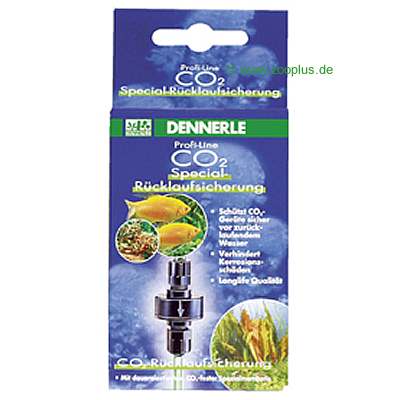 Protection sp�ciale anti-retour Dennerle Profi-Line CO2 - Protection anti-retour Dennerle
