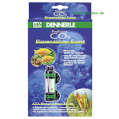 Compte-bulles CO2 Exact Dennerle Profi-Line CO2 - compte-bulles CO2 Exact Dennerle