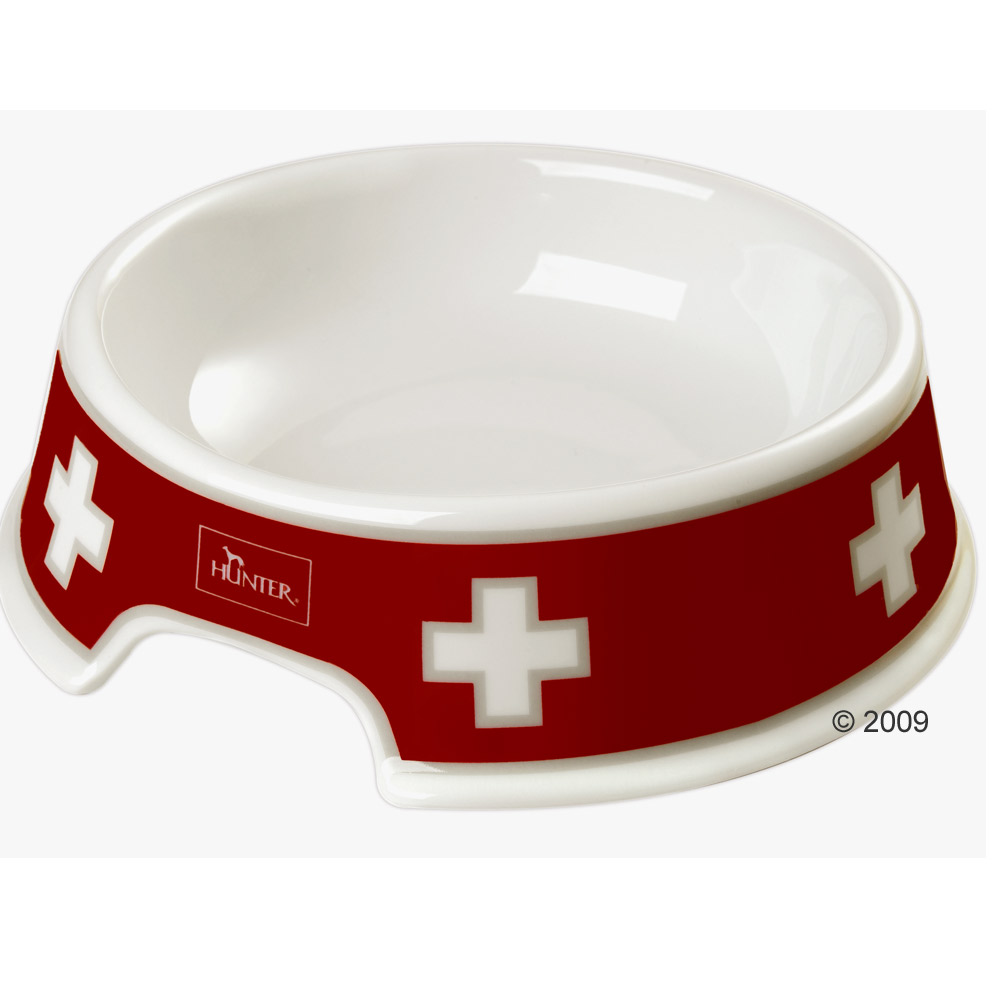 Gamelle en porcelaine Swiss rouge - 0,80 L, 22 cm de diam�tre