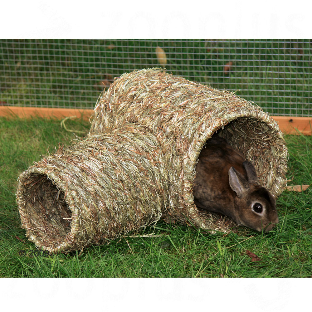 Double tunnel en herbe - tunnel double