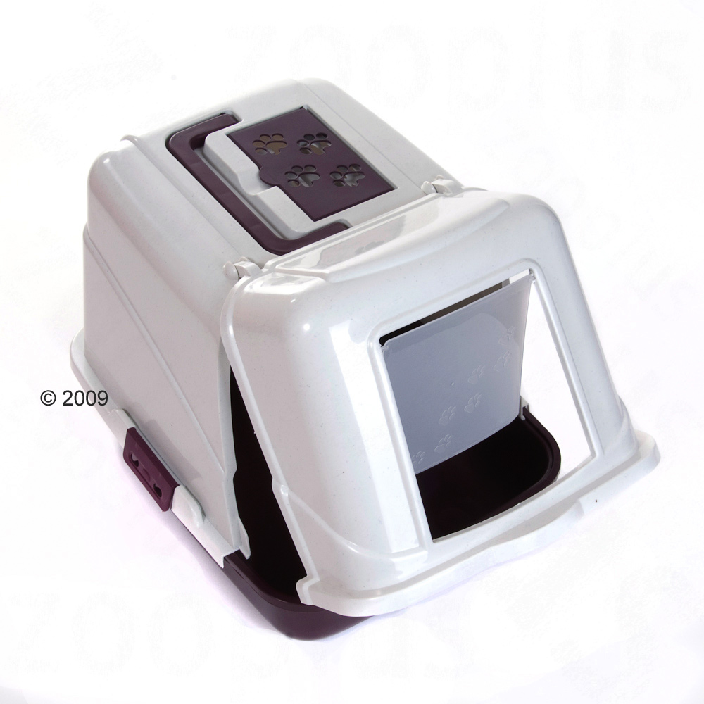 Maison de toilette pour chat Cabrio - noir