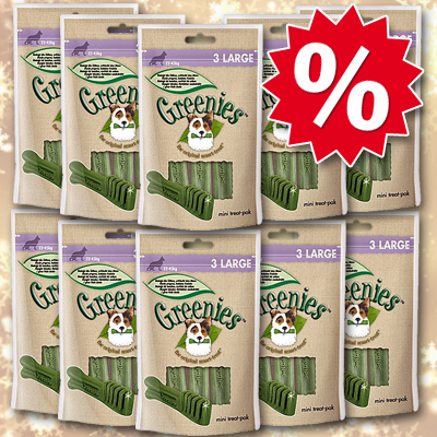 Lot économique Greenies - regular : 40 x 28 g, chiens de 11 à 22 kg