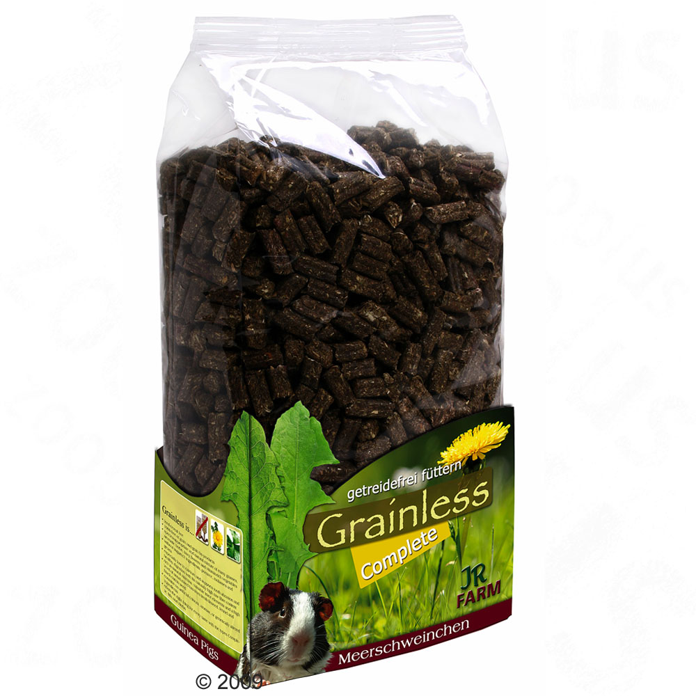 JR Farm Grainless Complete nourriture pour cochon d'Inde - 1,35 kg