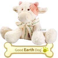 Zooplus FR-BE Vache Hunter Good Earth Mini Plush Cow - - 19 cm environ