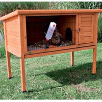 Comparez les prix Clapier à lapin natura 100 - clapier uniquement : l 104 x l 63 x h 92 cm