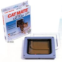 Chati�re Cat Mate avec fermeture � 2 positions - - chati�re cat mate, 2 positions, marron