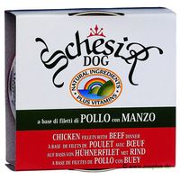 Comparez les prix Schesir filet de poulet et boeuf 6 x 170 g - 6 x 170 g