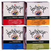 Comparez les prix Offre schesir pour chien 24 x 170 g - 24 x filet de poulet
