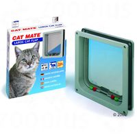 Grande chati&egrave;re Cat Mate Large Cat Flap - blanche
