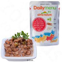 Comparez les prix Almo nature daily menu en sachets fraîcheur 6 x 70 g - poulet & poisson de l océan