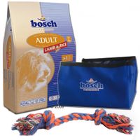 Zooplus FR-BE 1 kg Bosch Adult Agneau & riz + kit de voyage offert! - 1 kg