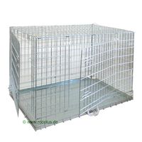 Cage de transport Double Door - - taille XL: L 106 x l 71 x H 81 cm