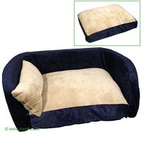 Lit canap� pour chien Filou 2 en 1 - - L 100 x l 70 x H 32/20 cm (taille L)