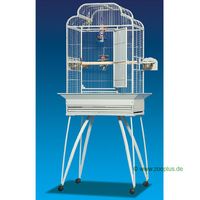 Cage pour perruches Java - - cage Java gris antique L 57 cm x l 43 cm x H 154 cm