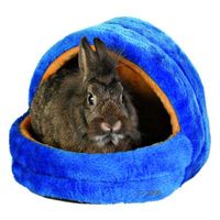 Visuel Niche en peluche pour lapin - - 29 x 25 x 25 cm