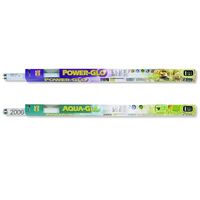 Lot de 2 tubes Hagen Power-Glo + Aqua-Glo - 2 x 15 W, L 43,71 cm