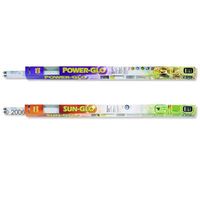 Lot de 2 tubes Hagen Power-Glo + Sun-Glo - 2 x 15 W, L 43,71 cm