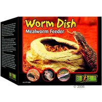 Comparez les prix Gamelle à vers hagen exo terra worm dish - dimensions: l 11,5 x l 9 x h 4,5 cm
