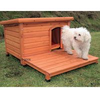 Niche � toit plat Niko + terrasse - - Lot taille XL : L 116 x l 76 x H 82 cm