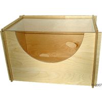 Baignoire pour chinchilla - - 41 x 26 x 30,5 cm