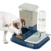 Comparez les prix Distributeur d eau et de nourriture duo max - capacité : 5 l - l 37 x l 32 x h 36 cm