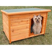 Niche pour chien Woody - - taille L : L 116 x l 79 x H 82 cm