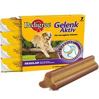 Biscuits Pedigree Gelenk Aktiv Regular pour articulations - 7 friandises pour petit chien jusqu'&agrave; 10