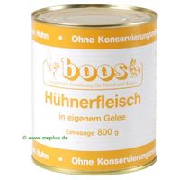 Comparez les prix Boos 800 g - menu volaille