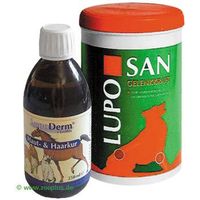 Lot sant� Luposan peau + ossature - - lot de Luposan 1,2 kg et Lupoderm 500 mL