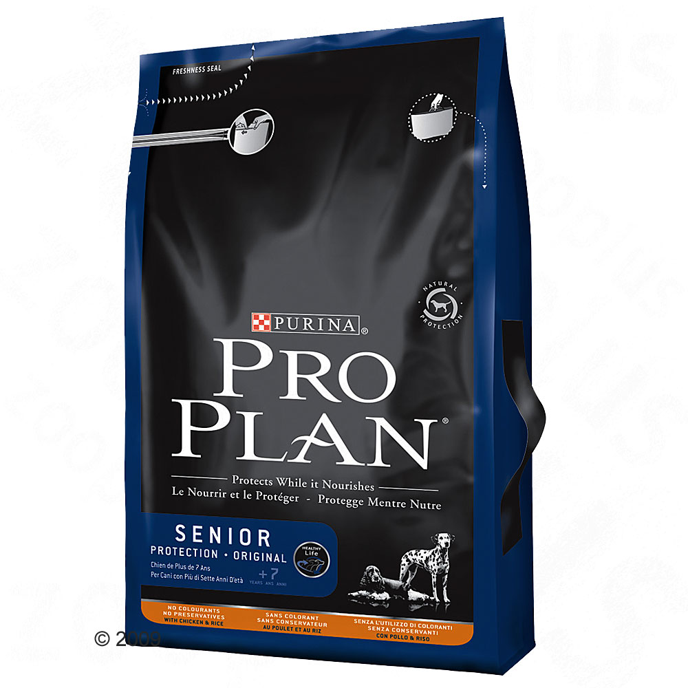 Pro Plan Senior poulet & riz - 3 kg