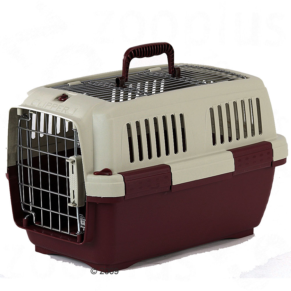 Cage de transport Clipper - L 50 cm x l 33 cm x H 32 cm, poids de la cage : 2,05 kg