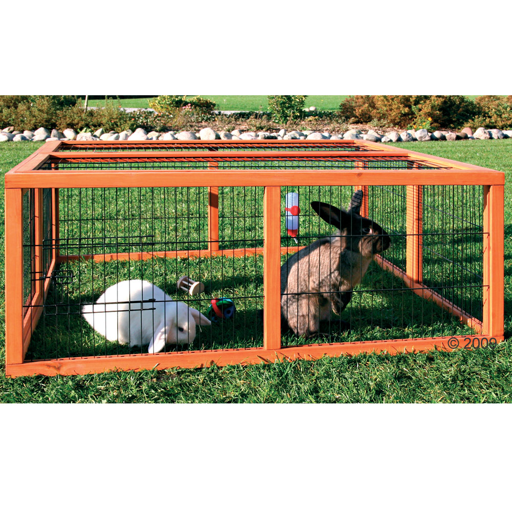 Enclos d'ext�rieur Natura - enclos uniquement : L 109 x l 116 x H 48 cm