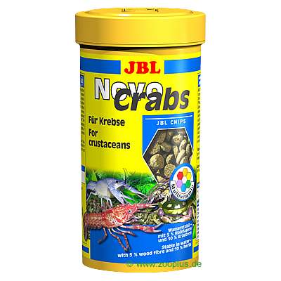 Chips alimentaires JBL NovoCrabs - 250 mL