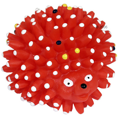 Balle h�risson color�e - lot de 3 balles h�risson