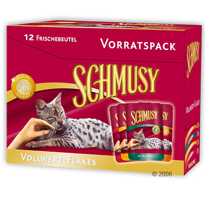 Offre d'essai Schmusy Vollwert Flakes 12 x 100 g - 12 x 100 g