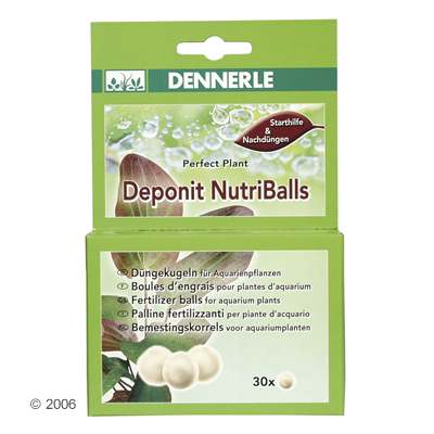 Boules d'engrais Dennerle Deponit NutriBalls - 30 boules