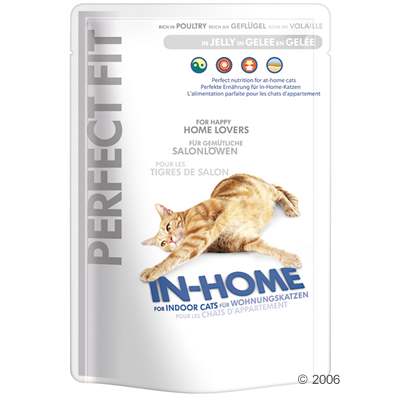 Perfect Fit In-Home 6 x 85 g - - in-home volaille en gel�e
