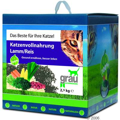 Croquettes grau agneau & riz - - 2,5 kg