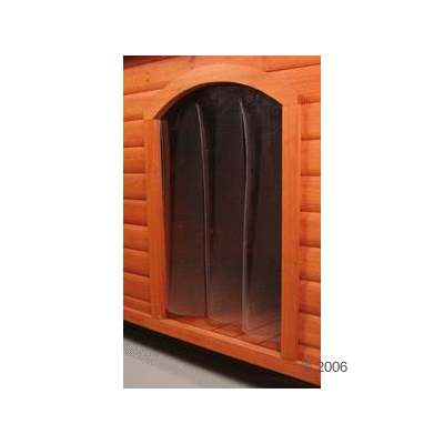 Porte en plastique pour niche Niko - L 22 x H 35 cm pour niche taille M