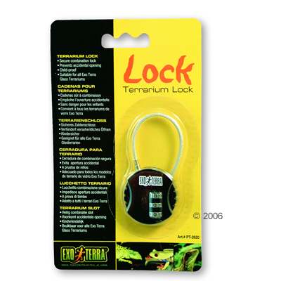 Cadenas en m�tal Hagen Exo Terra pour terrarium - - taille: H 7,5 x l 3,7 x T 0,9 cm