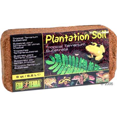 Substrat pour terrarium tropical Hagen Plantation Soil - - 8,8 L