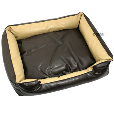 Panier hygi�nique coffee/beige - L 69 x l 57 x H 14 cm