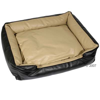 Panier hygi�nique marron/beige - L 69 x l 57 x H 14 cm