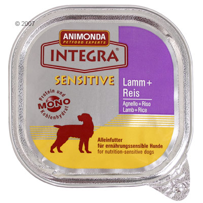 P�t�e Integra Sensitive 6 x 150 g - - dinde & riz