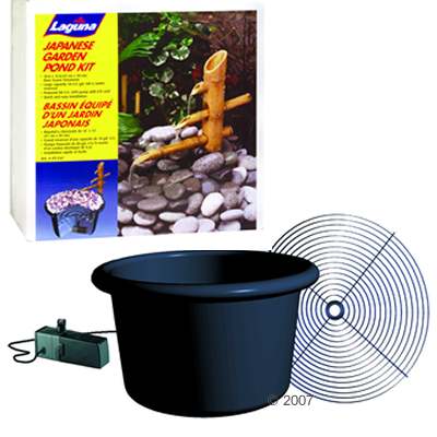 Kit de d�coration de jardin Laguna jardin japonais - - 1 kit de d�coration de jardin Laguna jardin japonais