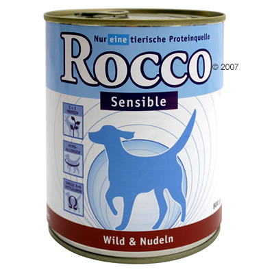 Rocco Sensible 6 x 800 g - agneau & riz